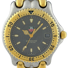 タグホイヤー プロフェッショナル セルシリーズ WG-1120-0 腕時計 SS GP クォーツ グレー メンズ 時計 【中古】wtcbb