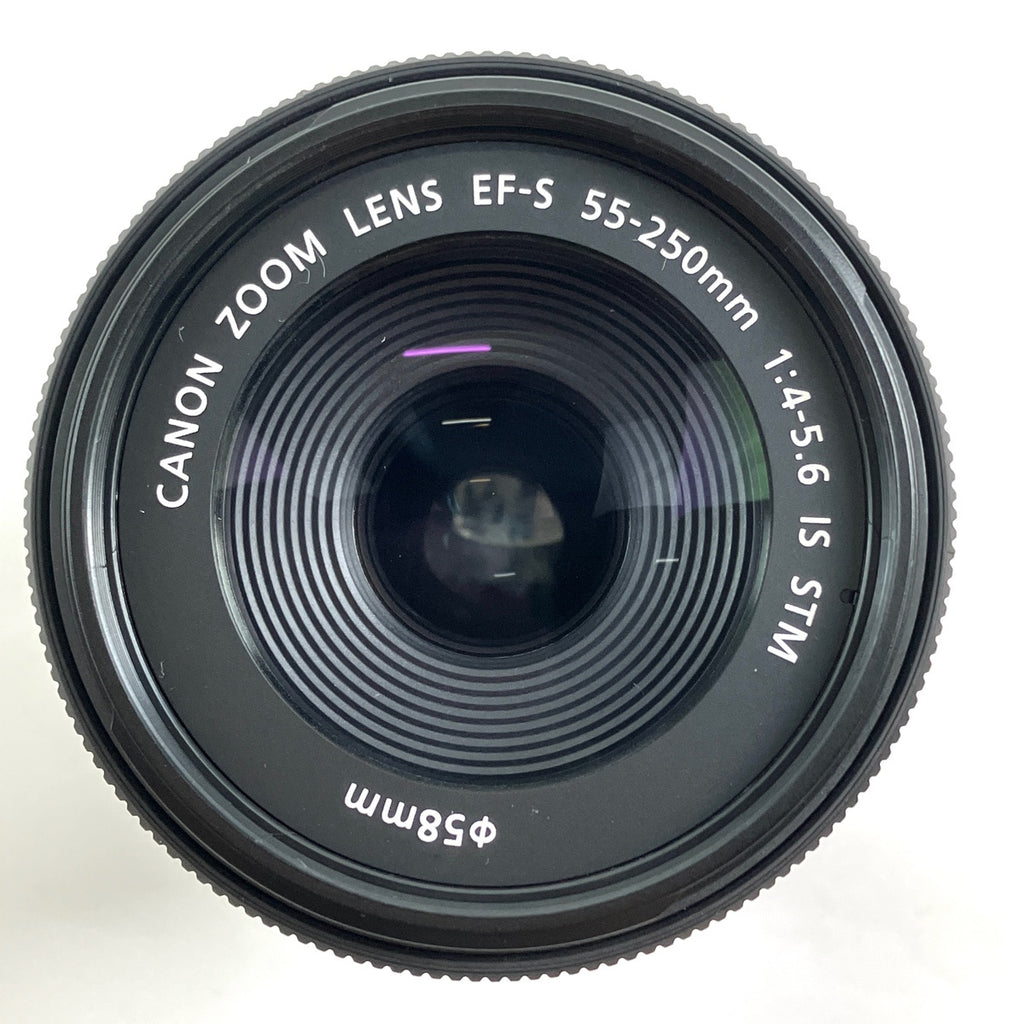 キヤノン Canon EF-S 55-250mm F4-5.6 IS STM 一眼カメラ用レンズ（オートフォーカス） 【中古】cambb