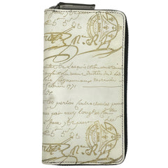 ベルルッティ イタウバ 長財布 カリグラフィラウンドファスナー 長財布 レザー ホワイト メンズ ブランドバッグ・小物 【中古】brbag