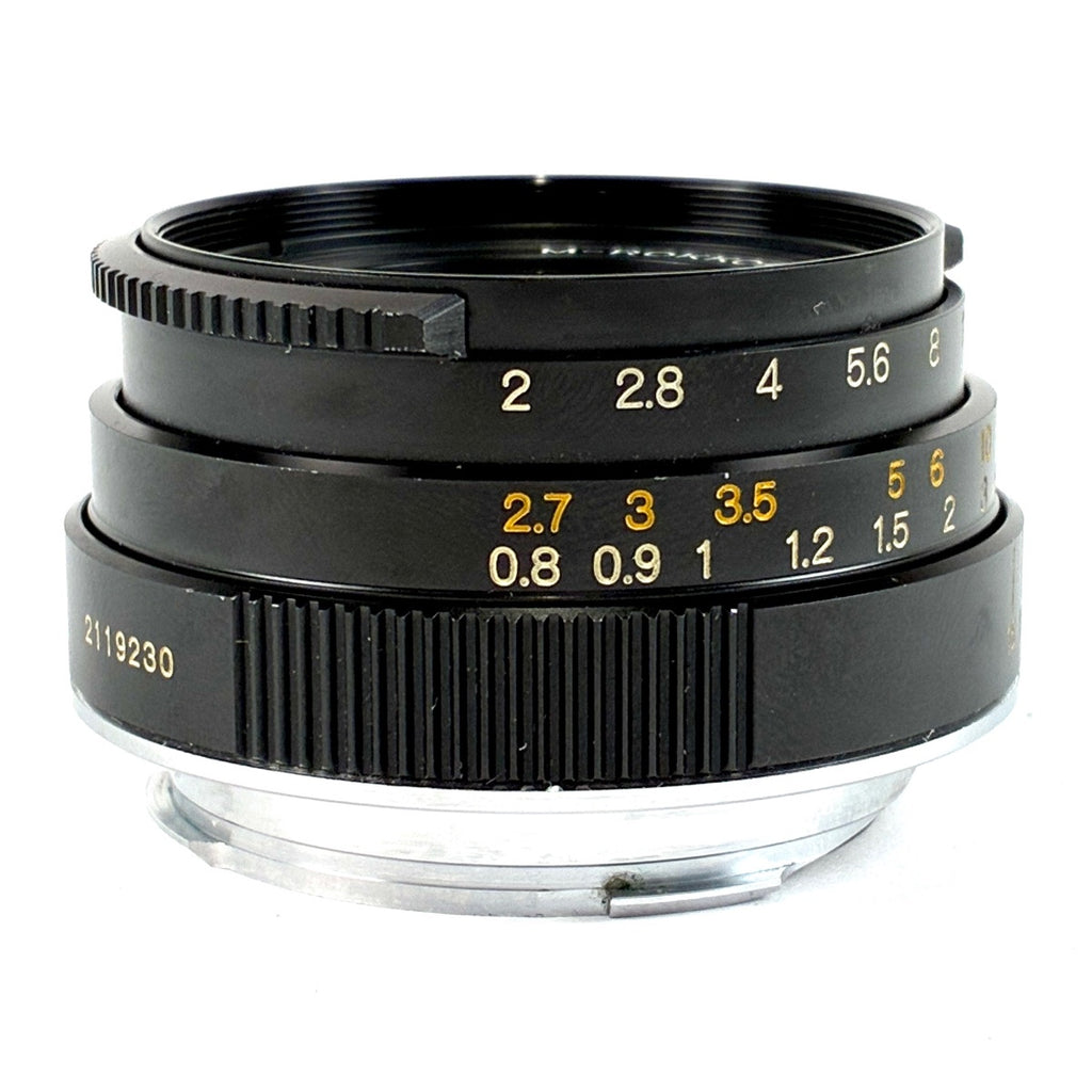 ミノルタ MINOLTA M-ROKKOR 40mm F2 Mマウント 後期 (CLE用) レンジファインダーカメラ用レンズ 【中古】cambb
