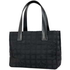 シャネル ニュートラベルライン トート PM ココマーク ハンドバッグ トートバッグ ナイロンジャガード ブラック レディース ブランドバッグ・小物 【中古】brbag