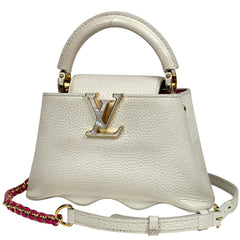 ルイ・ヴィトン カプシーヌ ミニ 2WAY ショルダーバッグ ハンドバッグ トリヨン スノーホワイト M22121 レディース ブランドバッグ・小物 【中古】brbag