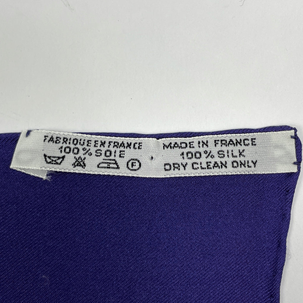 エルメス カレ 90 Pelile main お針子さん スカーフ シルク ネイビー マルチカラー レディース ブランドバッグ・小物 【中古】brbag