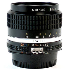 ニコン Nikon Ai-S NIKKOR 35mm F2 一眼カメラ用レンズ（マニュアルフォーカス） カメラ 【中古】cambb