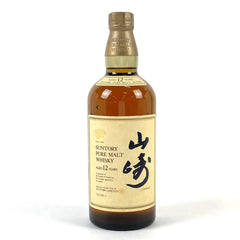【東京都内限定お届け】 サントリー SUNTORY 山崎 12年 ピュアモルト 金花 750ml 国産ウイスキー 酒 【古酒】liqbb
