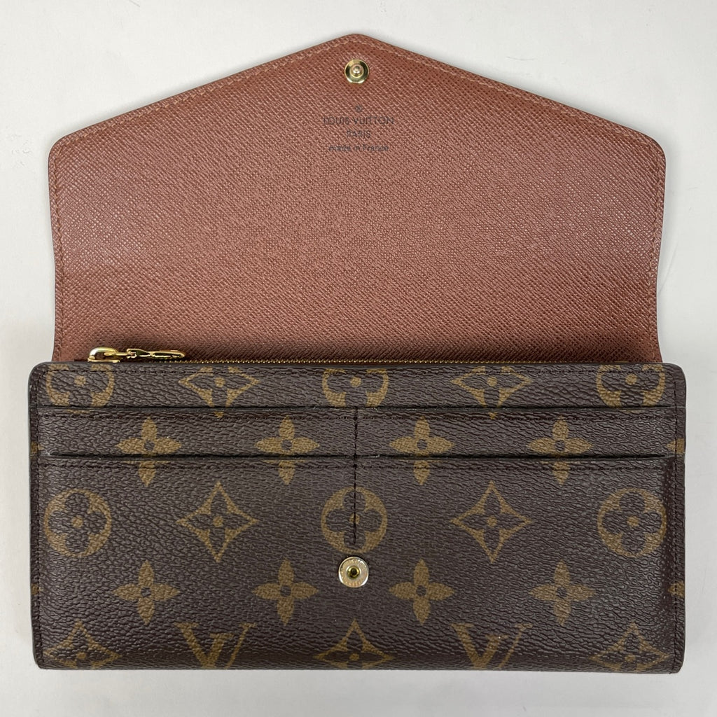 ルイ・ヴィトン ポルトフォイユ サラ 札入れ 小銭入れ 二つ折り 長財布 モノグラム ブラウン M60531 レディース ブランドバッグ・小物 【中古】brbag