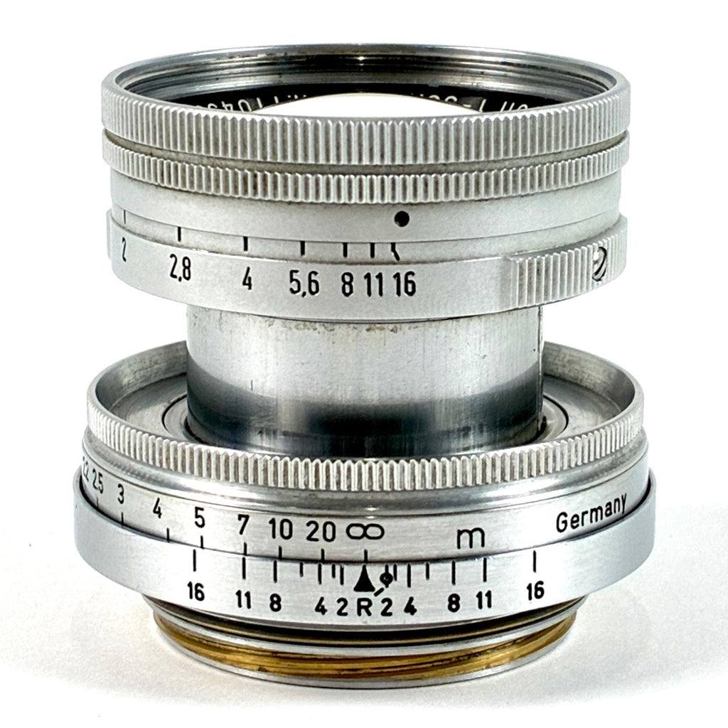 ライカ LEICA SUMMICRON 50mm F2 ズミクロン 沈胴 Lマウント L39 レンジファインダーカメラ用レンズ 【中古】cambb