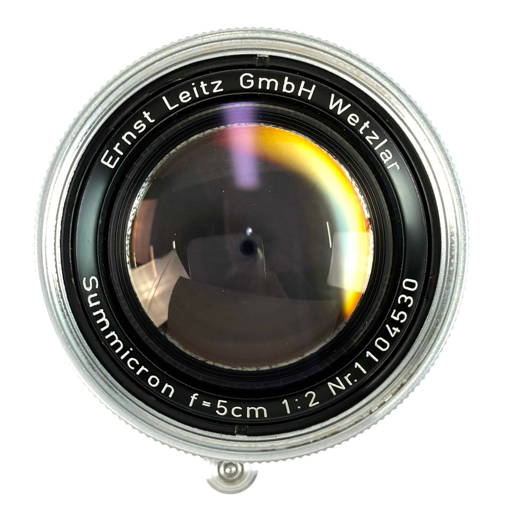 ライカ LEICA SUMMICRON 50mm F2 ズミクロン 沈胴 Lマウント L39 レンジファインダーカメラ用レンズ 【中古】cambb