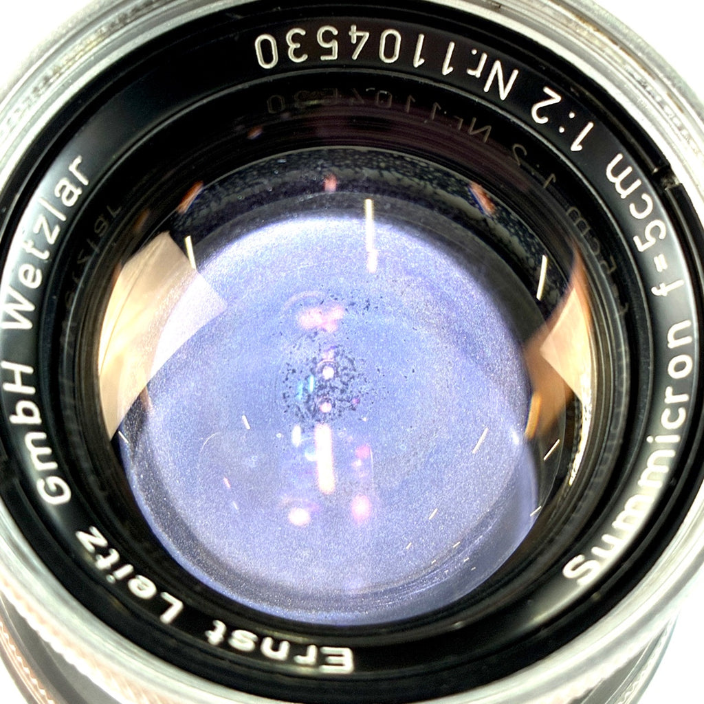 ライカ LEICA SUMMICRON 50mm F2 ズミクロン 沈胴 Lマウント L39 レンジファインダーカメラ用レンズ 【中古】cambb