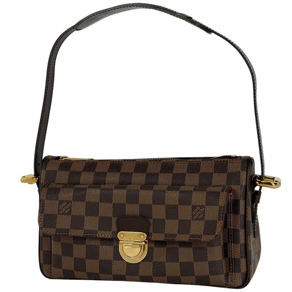 【極美品】ルイヴィトン ダミエ ラヴェッロ GM ショルダーバッグ ブラウン ルイ・ヴィトン ラヴェッロ GM 肩掛け ショルダーバッグ ダミエ