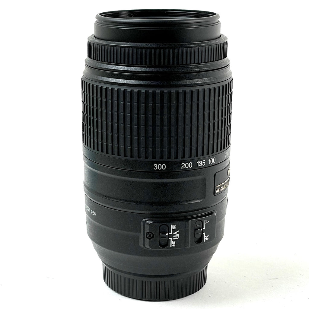 ニコン Nikon AF-S DX NIKKOR 55-300mm F4.5-5.6G ED VR 一眼カメラ用レンズ（オートフォーカス） 【中古】cambb
