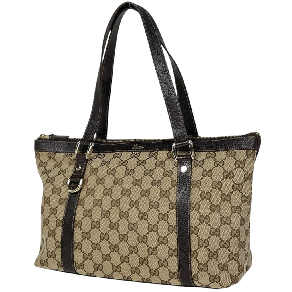 バイセル公式】グッチ GG柄 トートバッグ アビー ハンドバッグ トート