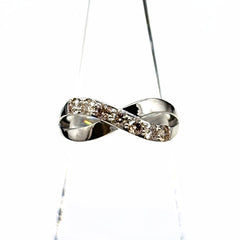 GSTV Pt950 ダイヤモンド リング 14号 0.50ct レディース ブランドジュエリー 中古 brjwl