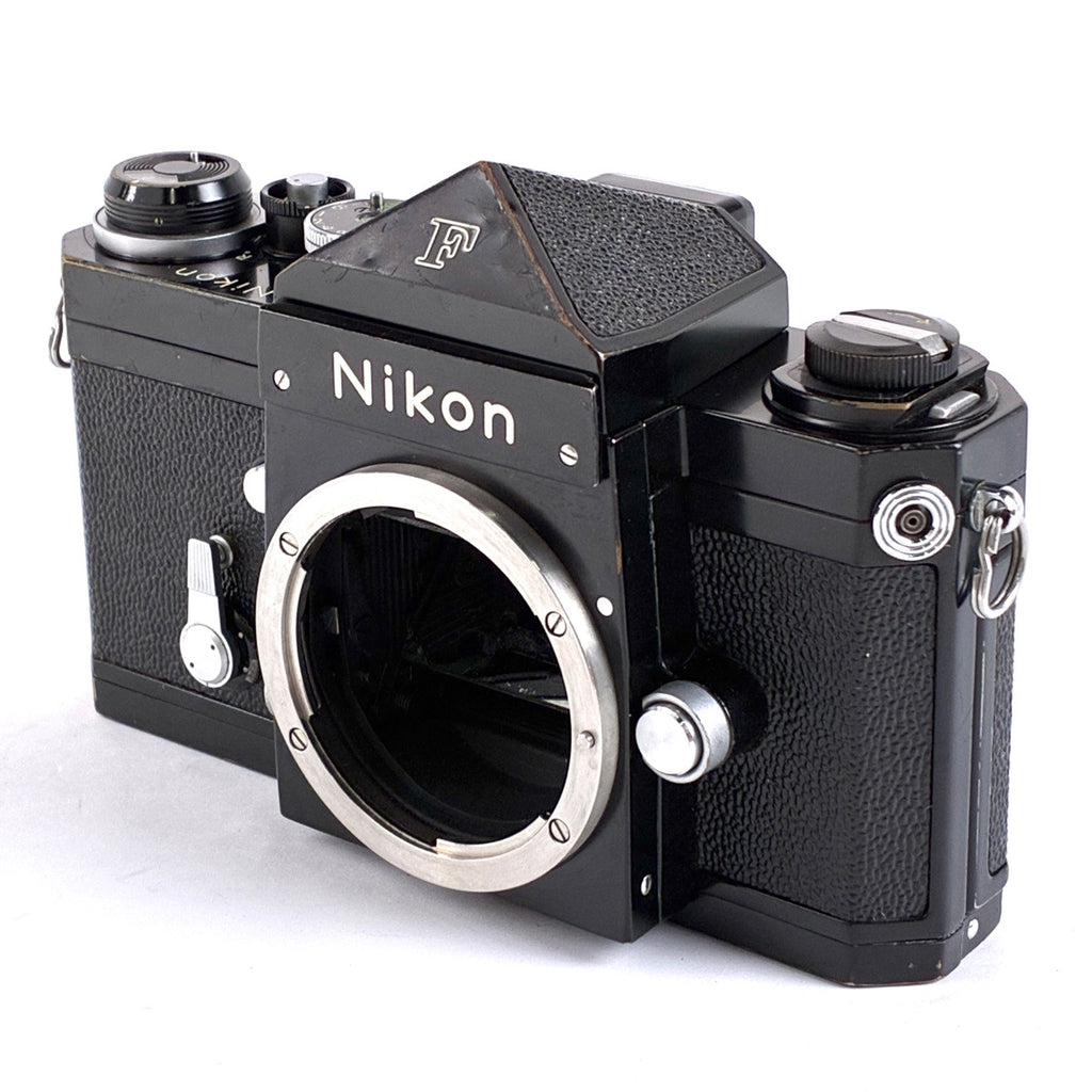 ニコン Nikon F アイレベル ブラック ボディ フィルム マニュアルフォーカス 一眼レフカメラ カメラ 【中古】cambb