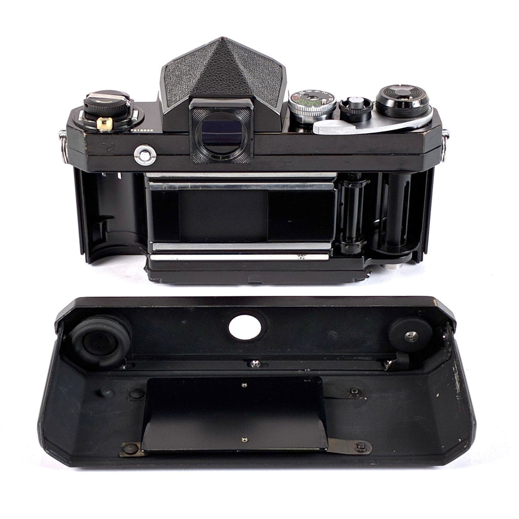 ニコン Nikon F アイレベル ブラック ボディ フィルム マニュアルフォーカス 一眼レフカメラ カメラ 【中古】cambb