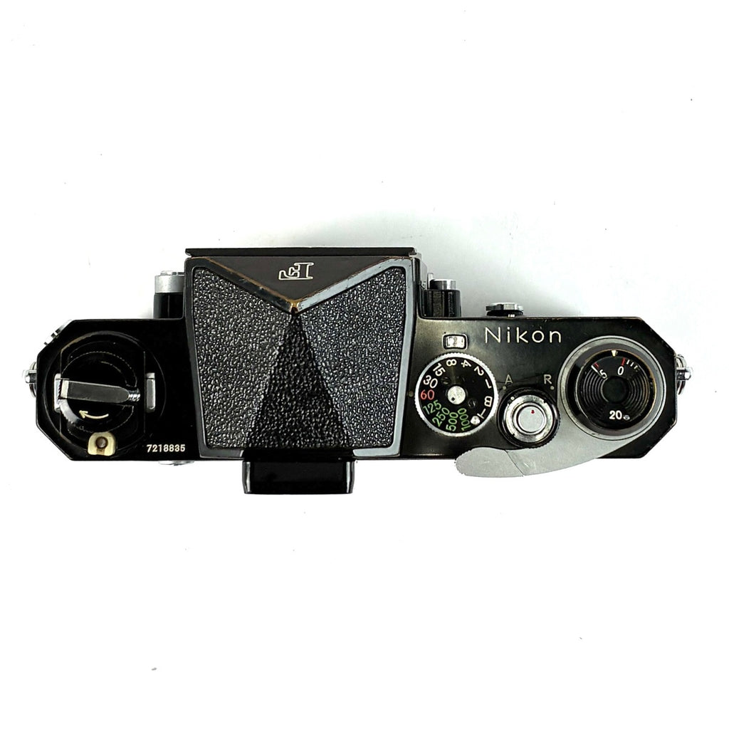 ニコン Nikon F アイレベル ブラック ボディ フィルム マニュアルフォーカス 一眼レフカメラ カメラ 【中古】cambb