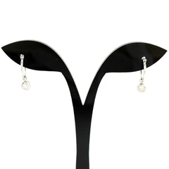 ダイヤモンド ピアス Pt900 ダイヤモンド レディース ノンブランドジュエリー 【中古】nbjwl