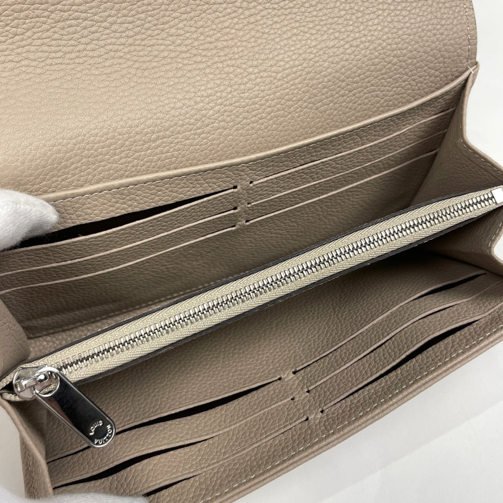 ルイ・ヴィトン ポルトフォイユ イリス 二つ折り パンチング 長財布 モノグラムマヒナ ガレ M60144 レディース ブランドバッグ・小物 【中古】brbag