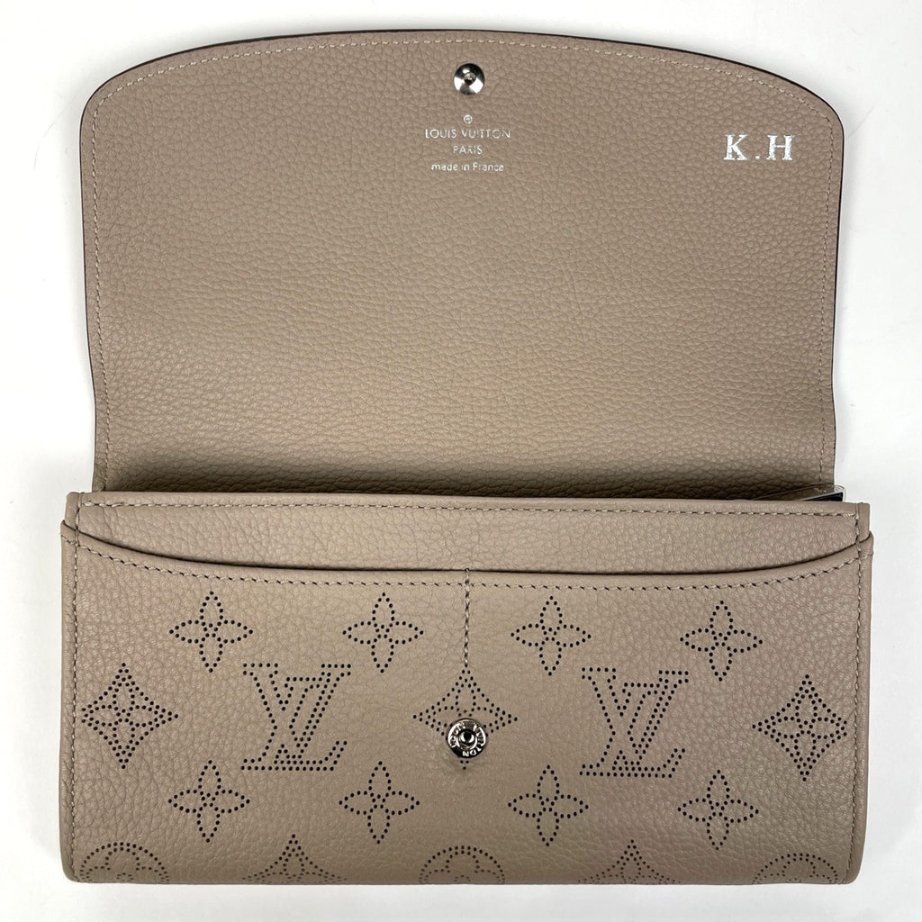 ルイ・ヴィトン ポルトフォイユ イリス 二つ折り パンチング 長財布 モノグラムマヒナ ガレ M60144 レディース ブランドバッグ・小物 【中古】brbag