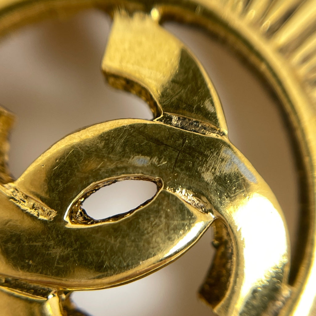 シャネル ココマーク チェーン ネックレス ラウンド ネックレス GP ゴールド レディース ブランドアクセサリー 【中古】bracc