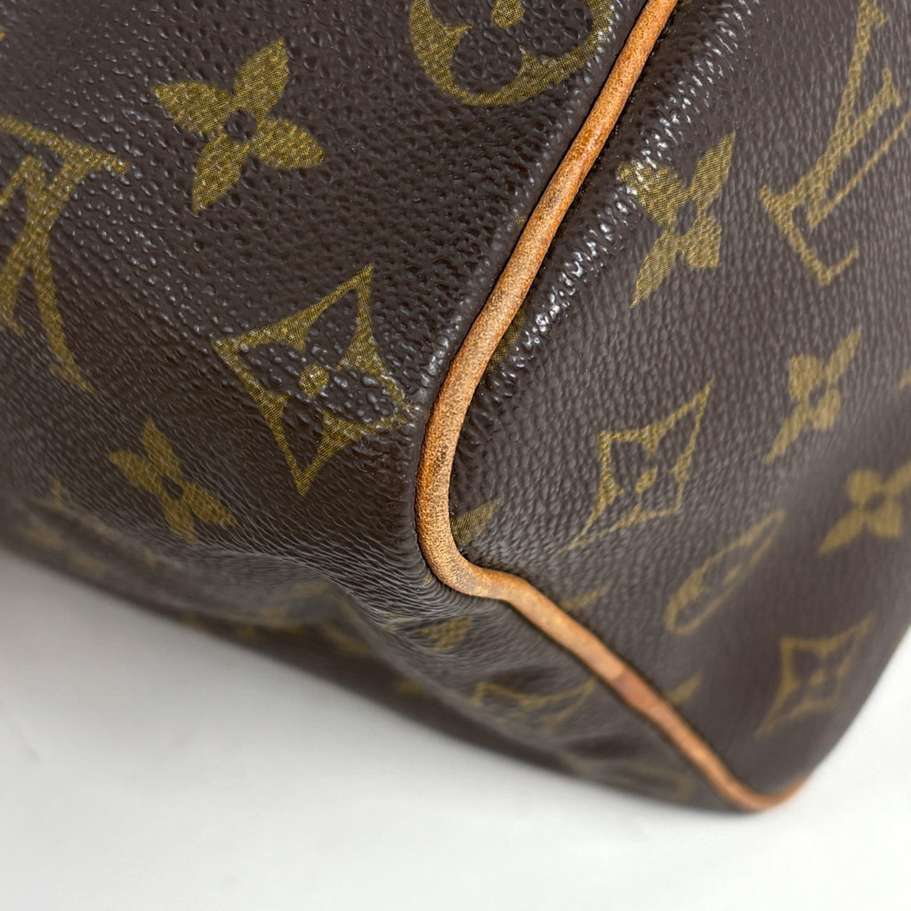ルイ・ヴィトン スピーディ 25 ボストンバッグ 通勤 ハンドバッグ モノグラム ブラウン M41528 レディース ブランドバッグ・小物 【中古】brbag