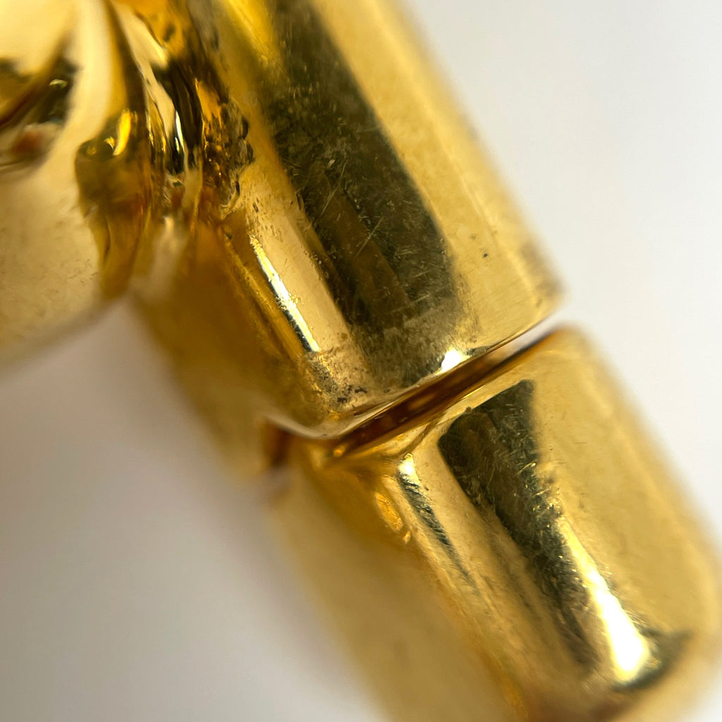 シャネル ココマーク チェーン ネックレス チョーカー ターンロック ネックレス GP ゴールド レディース ブランドアクセサリー 【中古】bracc