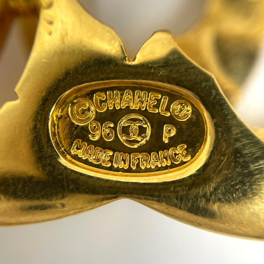 シャネル ココマーク チェーン ネックレス チョーカー ターンロック ネックレス GP ゴールド レディース ブランドアクセサリー 【中古】bracc