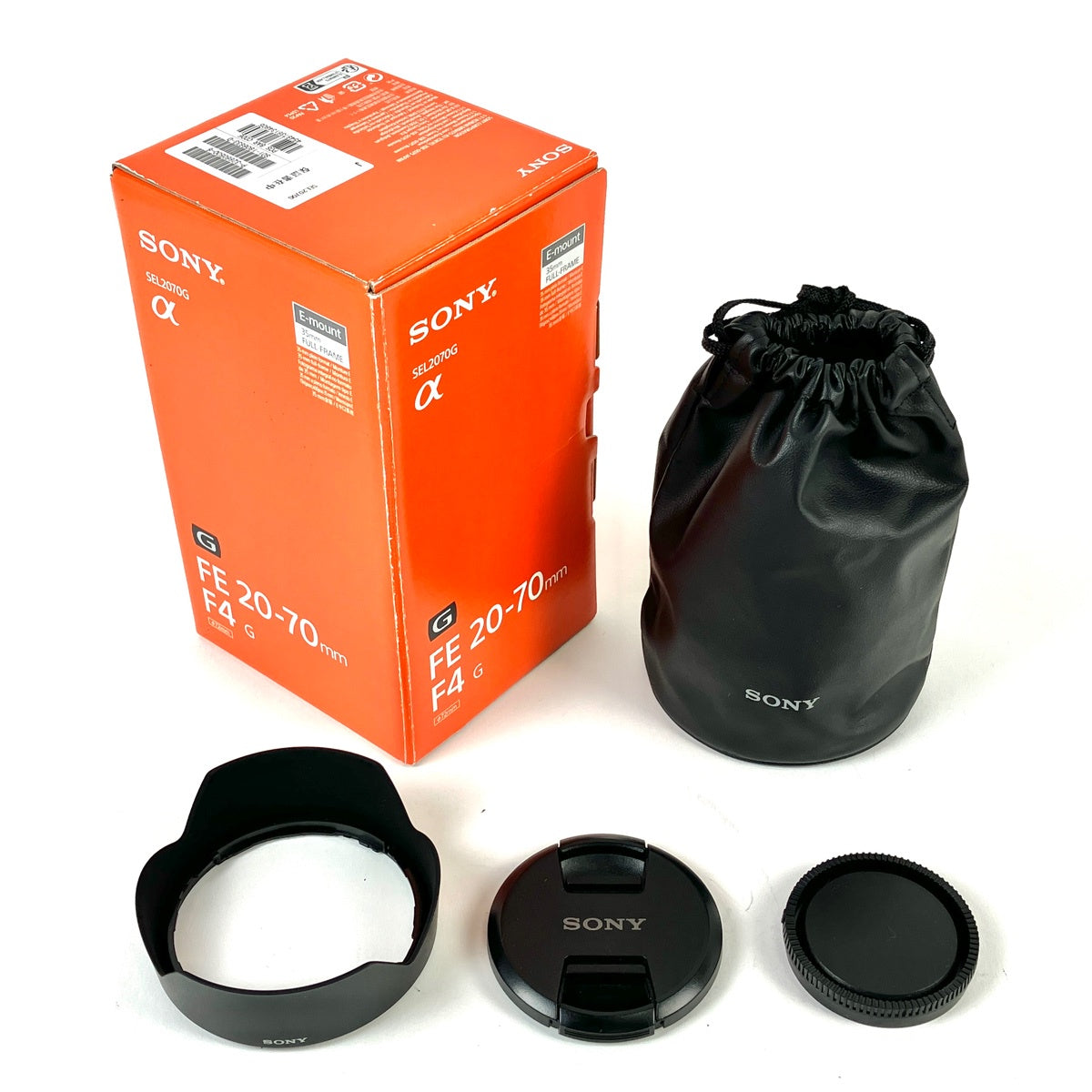SONY FE 20-70mm F4 G 箱付き 付属品完備 バイセル公式】ソニー SONY FE 20-70mm F4 G SEL2070G 一眼カメラ用