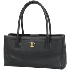 シャネル エグゼクティブライン トート ココマーク ハンドバッグ トートバッグ レザー ブラック A67282 レディース ブランドバッグ・小物 【中古】brbag