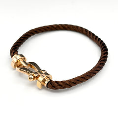 フレッド フォース 10 ブレスレット PG ピンクゴールド 腕輪 LM ラージモデル ブレスレット 750 レディース ブランドジュエリー 【中古】brjwl