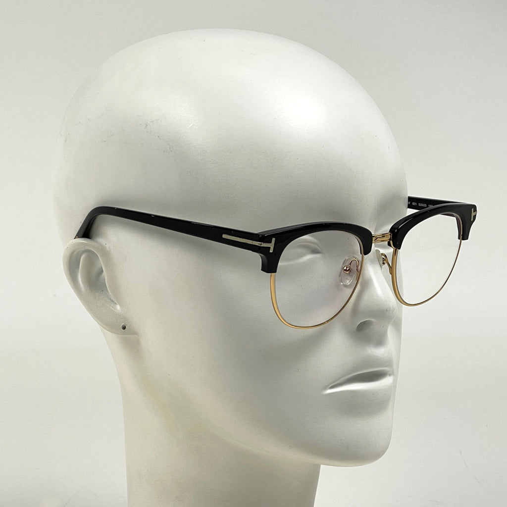 トムフォード ロゴ メガネ アイウェア 伊達メガネ 眼鏡 プラスチック ブラック TF0248 レディース ブランドバッグ・小物 【中古】brbag