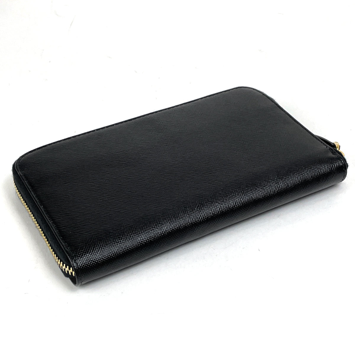 バイセル公式】プラダ ロゴ ラウンドファスナー 長財布 ラウンドジップ