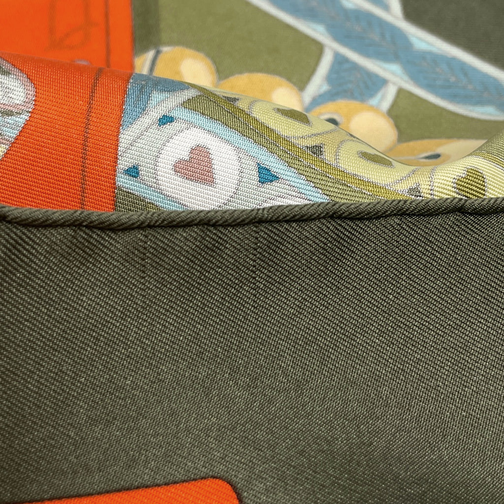 バイセル公式】エルメス カレ 90 DAME DE COEUR A VOUS L'HONNEUR