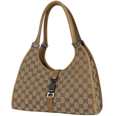 グッチ ジャッキーライン ショルダーバッグ ハンドバッグ GG柄 ショルダーバッグ GGキャンバス ブラウン 01719 レディース ブランドバッグ・小物 【中古】brbag