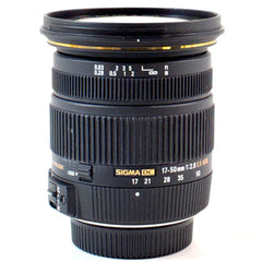 シグマ SIGMA 17-50mm F2.8 EX DC OS HSM (ニコンF用) 一眼カメラ用レンズ（オートフォーカス） カメラ 【中古】cambb