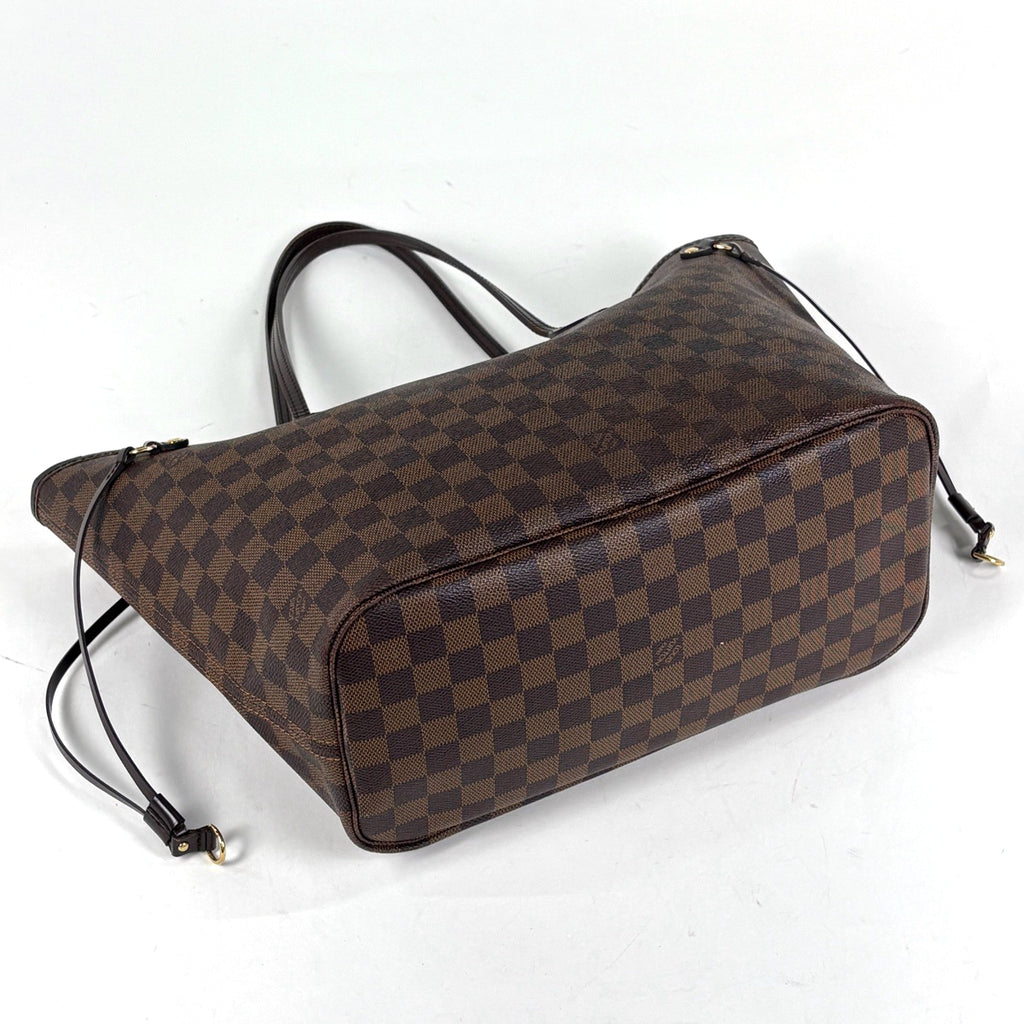 ルイ・ヴィトン ネヴァーフル MM ショルダーバッグ ショッピング トートバッグ ダミエ ブラウン N51105 レディース ブランドバッグ・小物 【中古】brbag