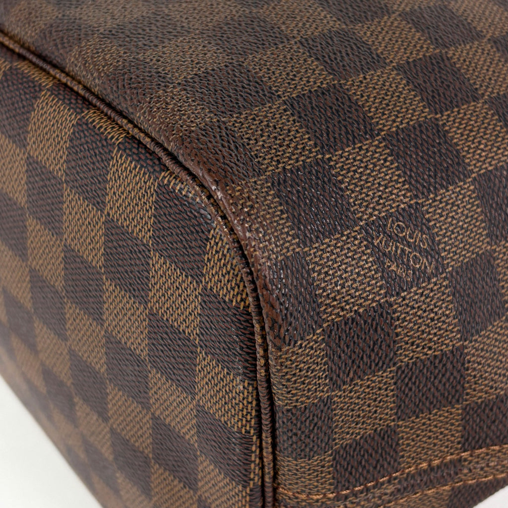 ルイ・ヴィトン ネヴァーフル MM ショルダーバッグ ショッピング トートバッグ ダミエ ブラウン N51105 レディース ブランドバッグ・小物 【中古】brbag