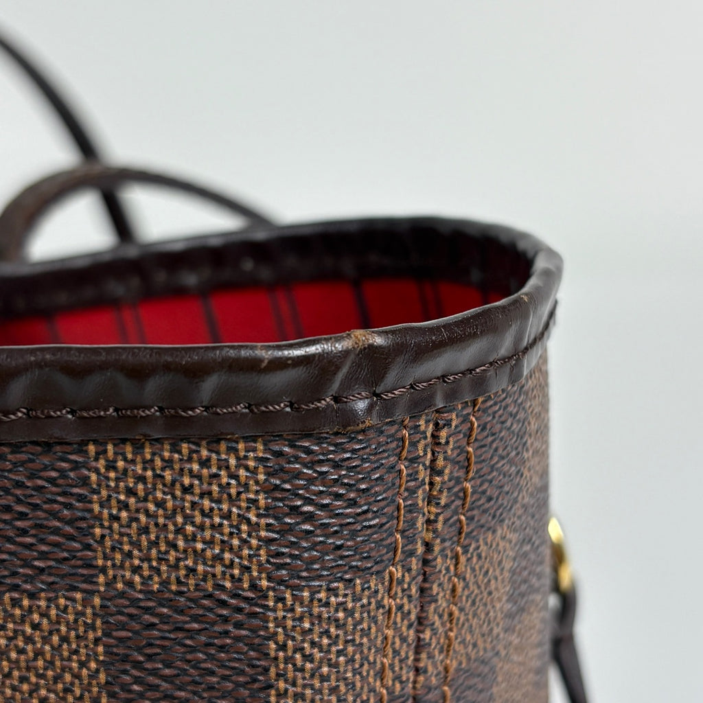 ルイ・ヴィトン ネヴァーフル MM ショルダーバッグ ショッピング トートバッグ ダミエ ブラウン N51105 レディース ブランドバッグ・小物 【中古】brbag