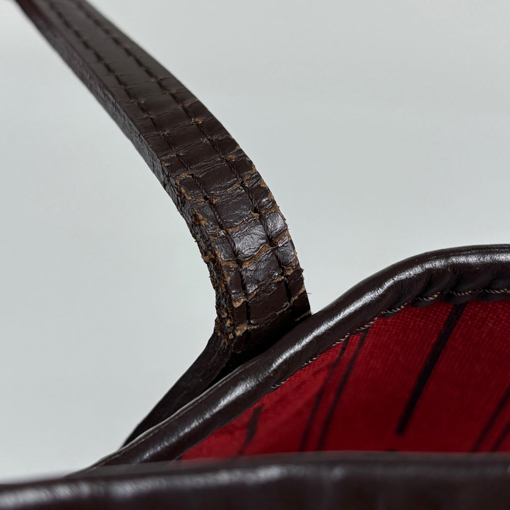 ルイ・ヴィトン ネヴァーフル MM ショルダーバッグ ショッピング トートバッグ ダミエ ブラウン N51105 レディース ブランドバッグ・小物 【中古】brbag