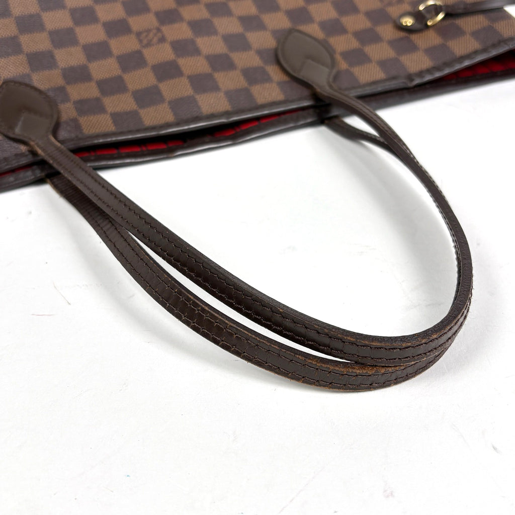 ルイ・ヴィトン ネヴァーフル MM ショルダーバッグ ショッピング トートバッグ ダミエ ブラウン N51105 レディース ブランドバッグ・小物 【中古】brbag