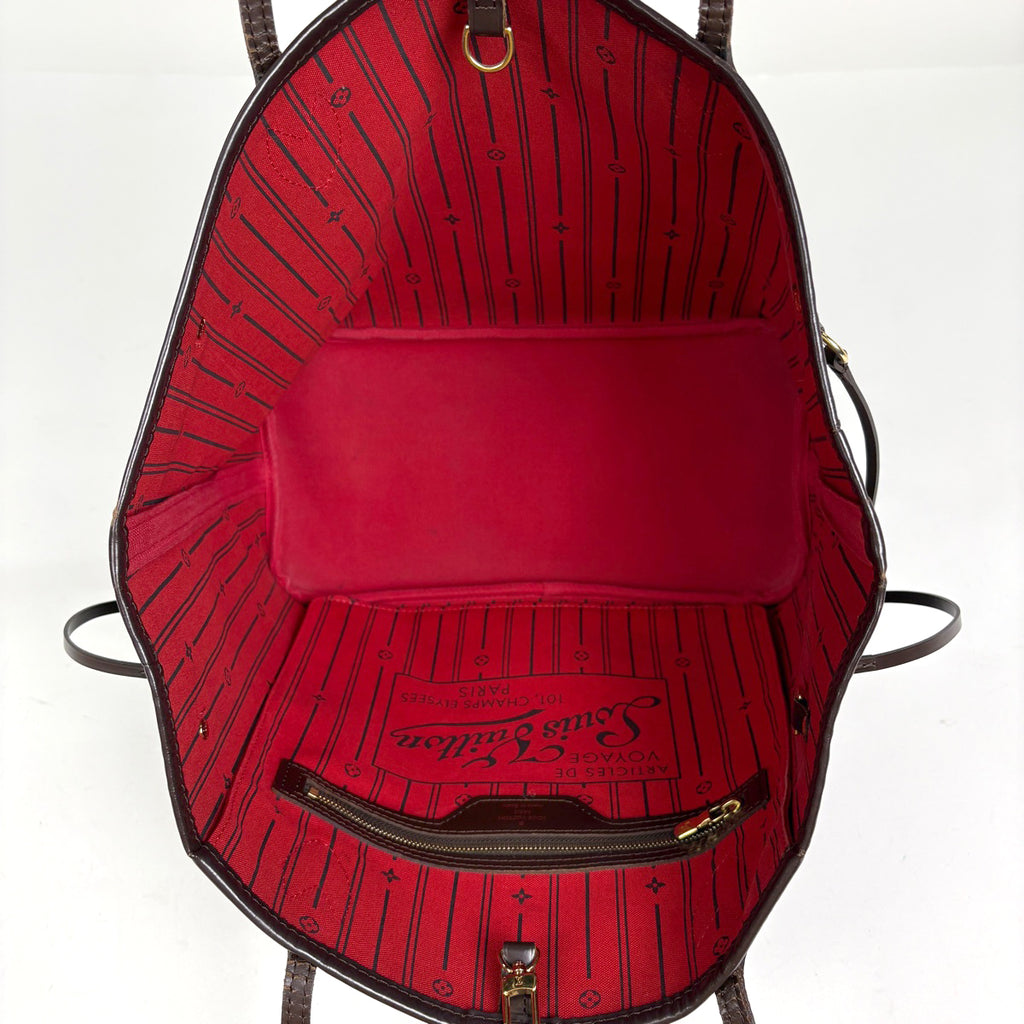 ルイ・ヴィトン ネヴァーフル MM ショルダーバッグ ショッピング トートバッグ ダミエ ブラウン N51105 レディース ブランドバッグ・小物 【中古】brbag