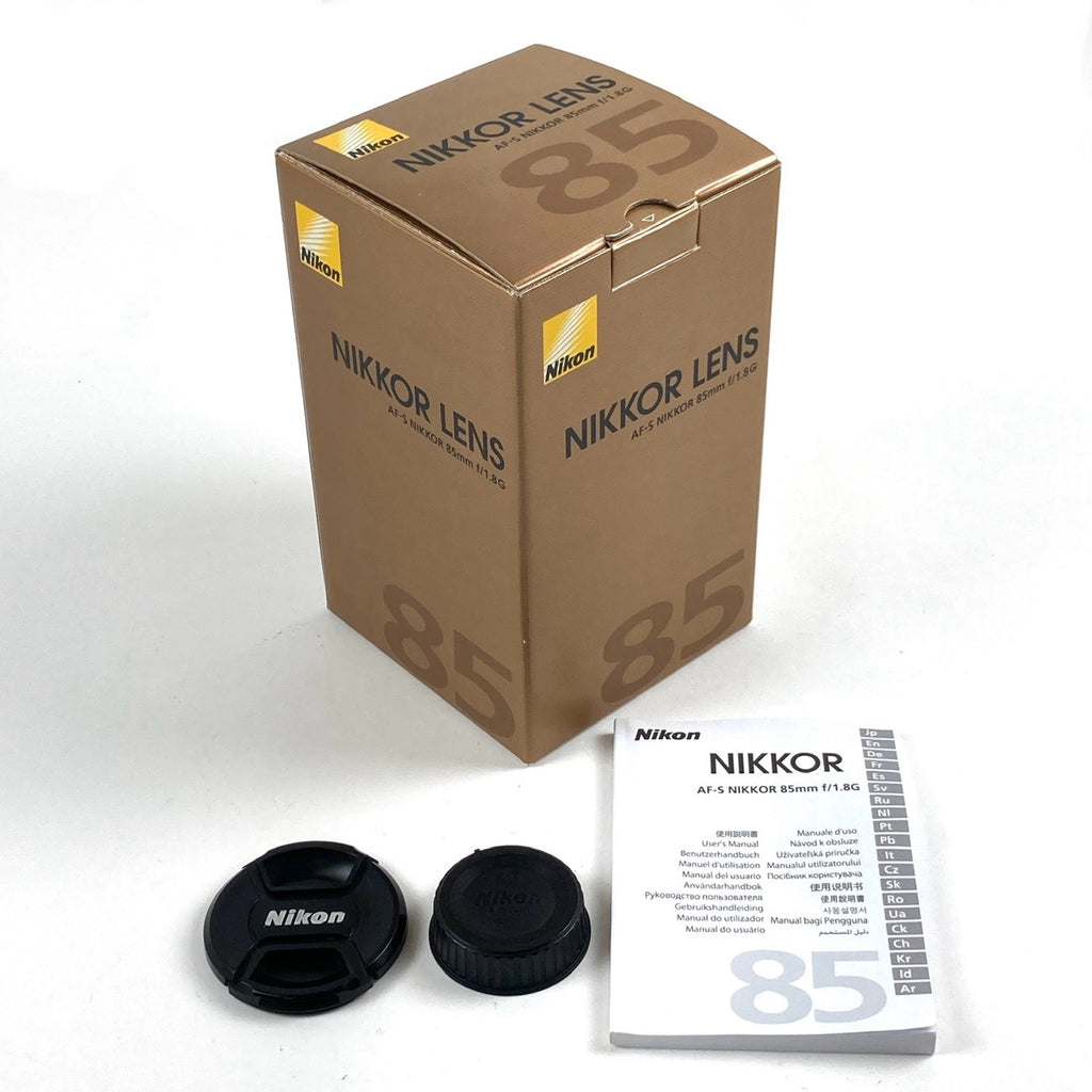 ニコン Nikon AF-S NIKKOR 85mm F1.8G 一眼カメラ用レンズ（オートフォーカス） カメラ 【中古】cambb