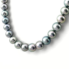 タサキ パール デザインネックレス シルバー 真珠 ネックレス SV パール レディース ブランドジュエリー 【中古】brjwl