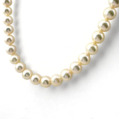 タサキ パール デザインネックレス シルバー 真珠 ネックレス SV パール レディース ブランドジュエリー 【中古】brjwl