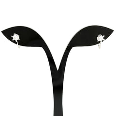 メレダイヤ デザインイヤリング イヤリング Pt900 ダイヤモンド レディース ノンブランドジュエリー 【中古】nbjwl