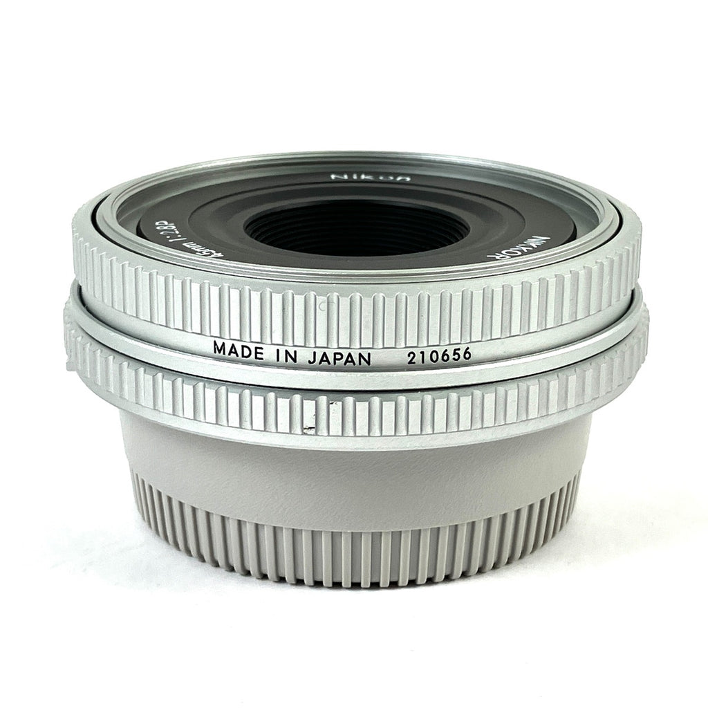 ニコン Nikon Ai NIKKOR 45mm F2.8P シルバー 一眼カメラ用レンズ（マニュアルフォーカス） カメラ 【中古】cambb