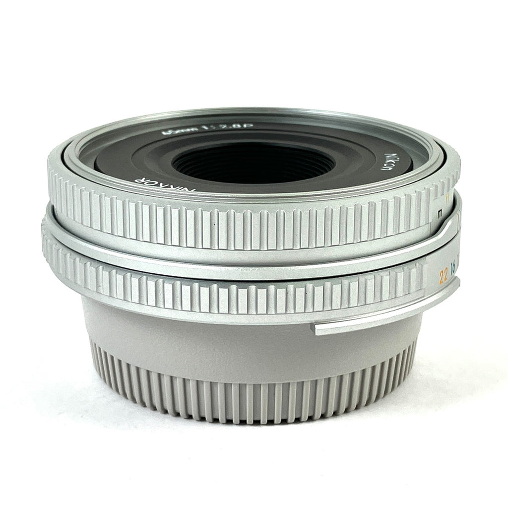 ニコン Nikon Ai NIKKOR 45mm F2.8P シルバー 一眼カメラ用レンズ（マニュアルフォーカス） カメラ 【中古】cambb