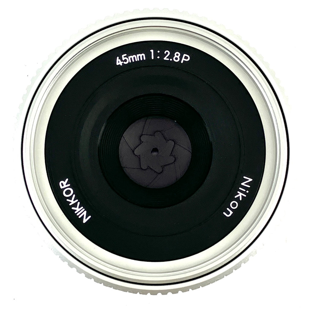 ニコン Nikon Ai NIKKOR 45mm F2.8P シルバー 一眼カメラ用レンズ（マニュアルフォーカス） カメラ 【中古】cambb