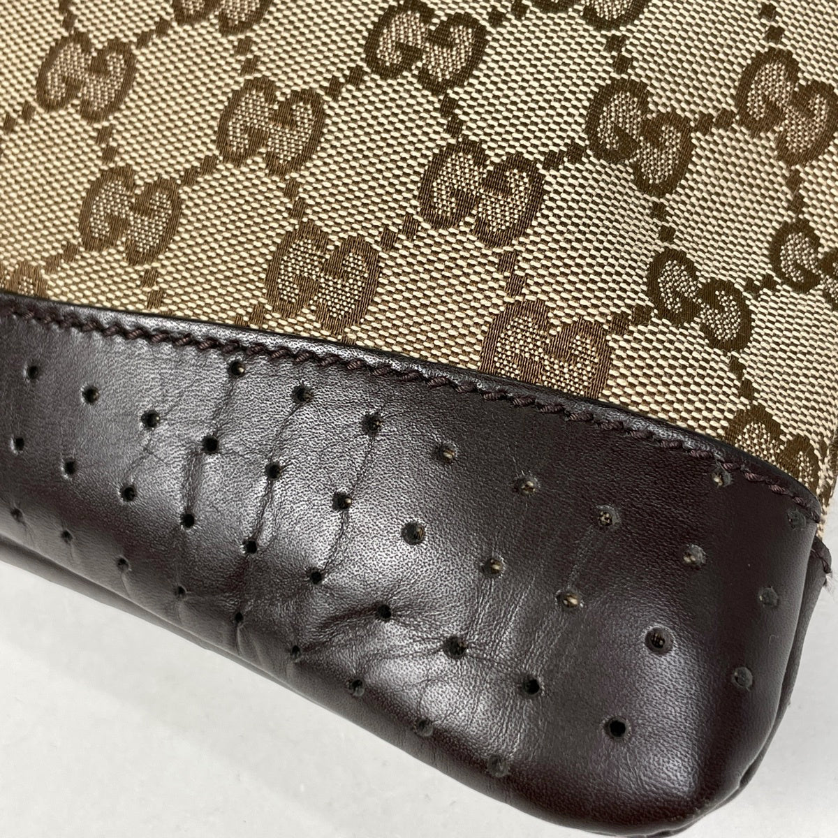 【美品】グッチ GG柄 ボディバッグ ショルダーバッグ ブラウン 未使用 GUCCI GG柄×レザーショルダーバッグ ブラウン 定価約30万円