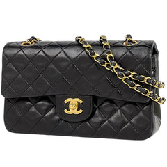 シャネル マトラッセ Wフラップ チェーン ショルダーバッグ ココマーク ショルダーバッグ レザー ブラック A01113 レディース ブランドバッグ・小物 【中古】brbag